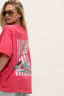 T-shirt Waves Ruby
