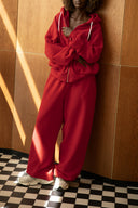 Joggery Street Poppy Red