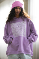 Bluza Easy Bandana Frosted Lavender