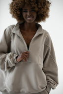 Bluza Half Zip Oat