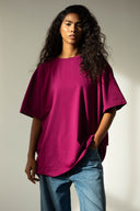 T-shirt Aprés Ski Dusty Mauve