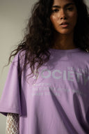 T-shirt Society Frosted Lavender