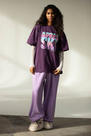 T-shirt Aprés Ski Plum