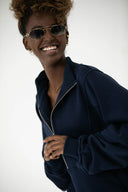 Bluza Half Zip Midnight Iris