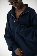 Bluza Half Zip Midnight Iris