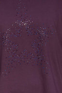 T-shirt Star Plum
