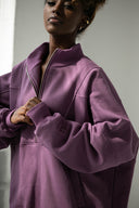 Bluza Half Zip Berry Haze