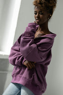 Bluza Half Zip Berry Haze