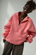 Bluza Half Zip Magnolia