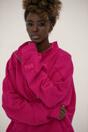 Bluza Half Zip Raspberry Dahlia