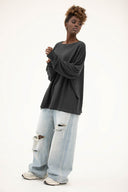 Longsleeve Feel Dark Stone