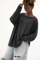 Longsleeve Feel Dark Stone