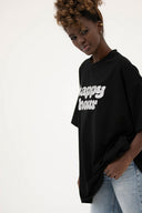 T-shirt Happy Hour Black
