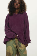 Bluza Easy Hoodie Vintage Plum