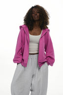 Bluza Zip Magenta