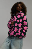 Pink Blossom Teddy Pullover