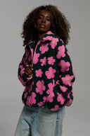 Pink Blossom Teddy Pullover