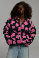 Pink Blossom Teddy Pullover