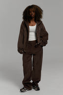 Kurtka Kylie Hoodie Ash Brown