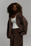 Kurtka Kylie Hoodie Ash Brown