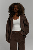 Kurtka Kylie Hoodie Ash Brown