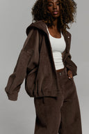 Kurtka Kylie Hoodie Ash Brown