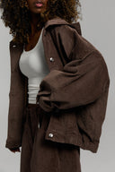 Kurtka Kylie Hoodie Ash Brown