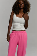 Spodnie Straight Leg Blush