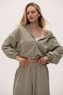 Bluza Lao Olive Mist