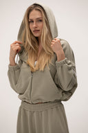 Bluza Lao Olive Mist