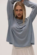 Longsleeve Feel Dusty Blue