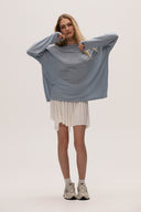 Longsleeve Feel Dusty Blue