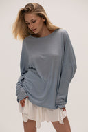 Longsleeve Feel Dusty Blue