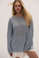 Longsleeve Feel Dusty Blue
