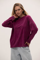 Longsleeve Avenue Vintage Magenta