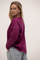 Longsleeve Avenue Vintage Magenta