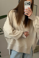 Bluza Off Latte Melange