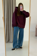 Bluza Easy All Stars Mauve Wine