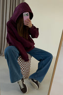 Bluza Easy All Stars Mauve Wine