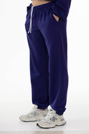 Joggery Essentials Navy Plum