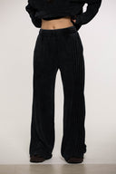 Spodnie Wide Linear Vintage Black