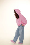 Bluza Zipper Light Pink