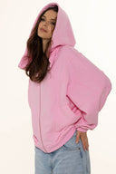 Bluza Zipper Light Pink