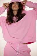 Bluza Linear Hoodie Light Pink