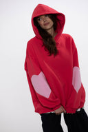 Bluza Hoodie Hearts Hibiscus