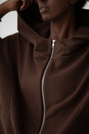 Bluza Zipper Coffee