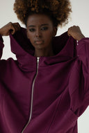 Bluza Zipper Grape Wine