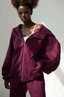 Bluza Zipper Grape Wine