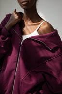 Bluza Zipper Grape Wine