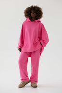 Spodnie Straight Leg Blush